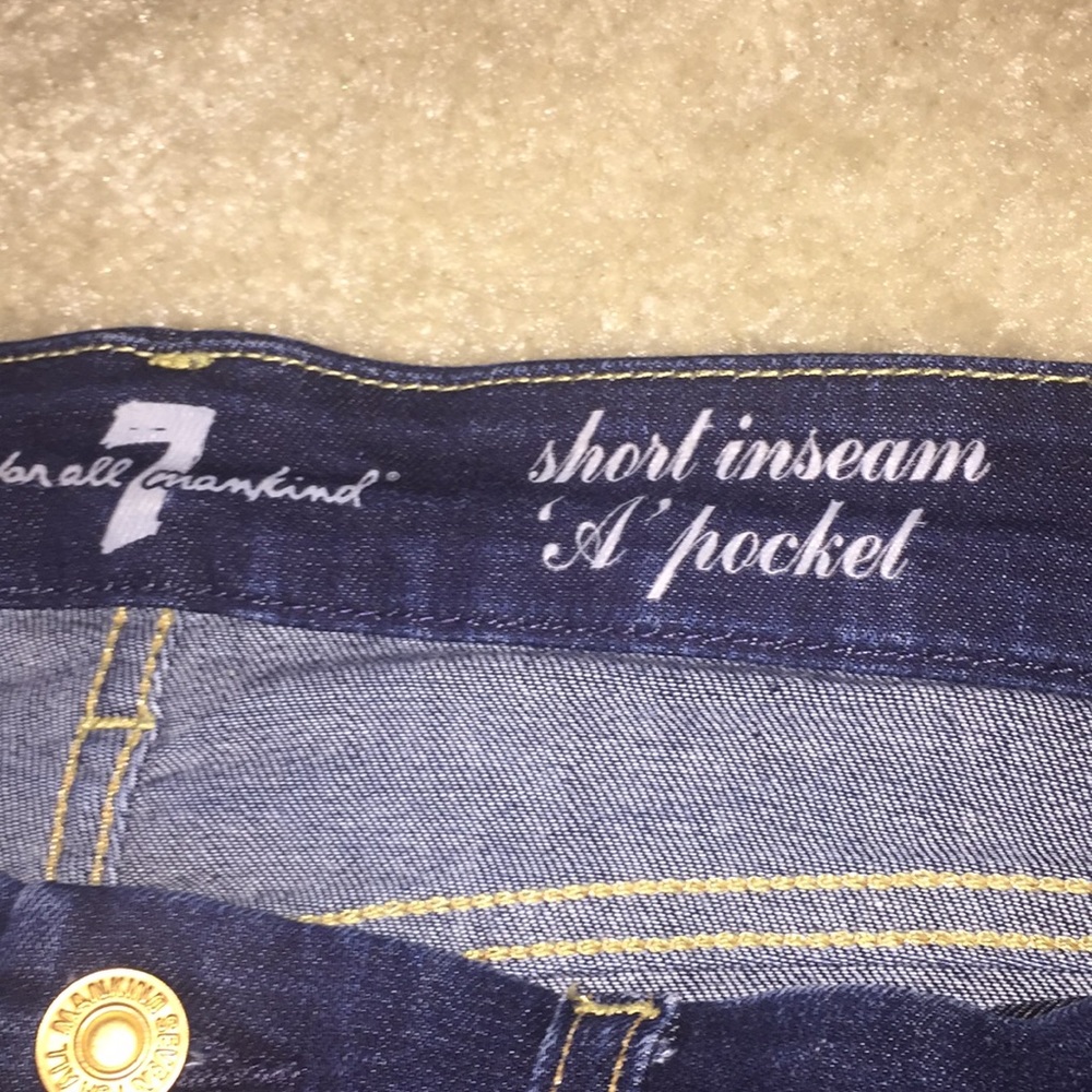 7 for all mankind “A” pocket jeans - Picture 4 of 7